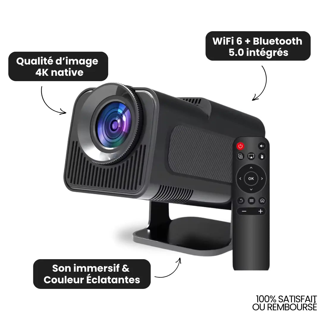Projecteur 4K  – Le Cinéma Portable