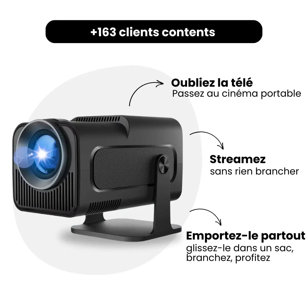 Projecteur 4K  – Le Cinéma Portable