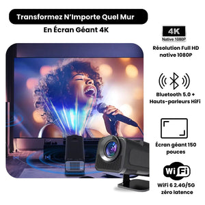 Projecteur 4K  – Le Cinéma Portable