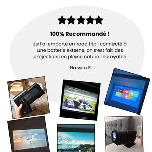 Projecteur 4K  – Le Cinéma Portable