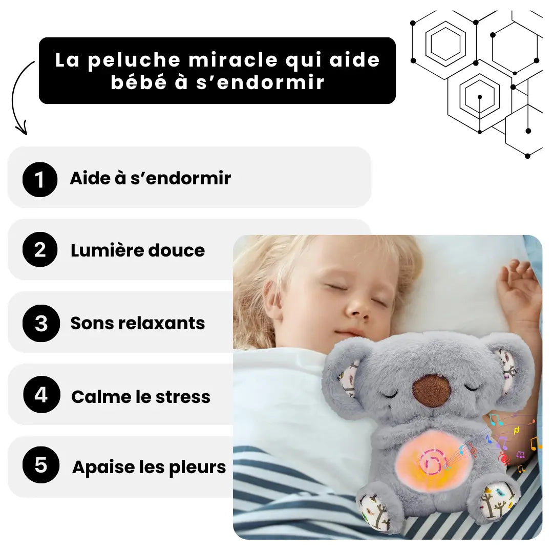 Peluche Koala Anti-Stress avec Respiration